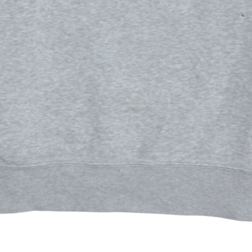 Nike Men's Grey Crew Neck Pullover Sweatshirt Size S