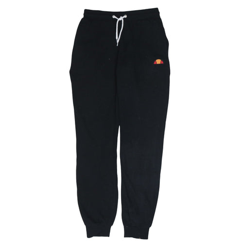 Ellesse Boys Black Jogger Sweatpants 13-14 Years Fleece Casual Trousers