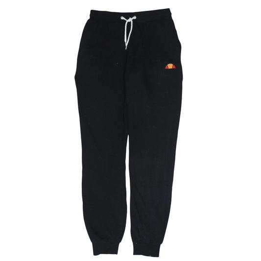 Ellesse Boys Black Jogger Sweatpants 13-14 Years Fleece Casual Trousers