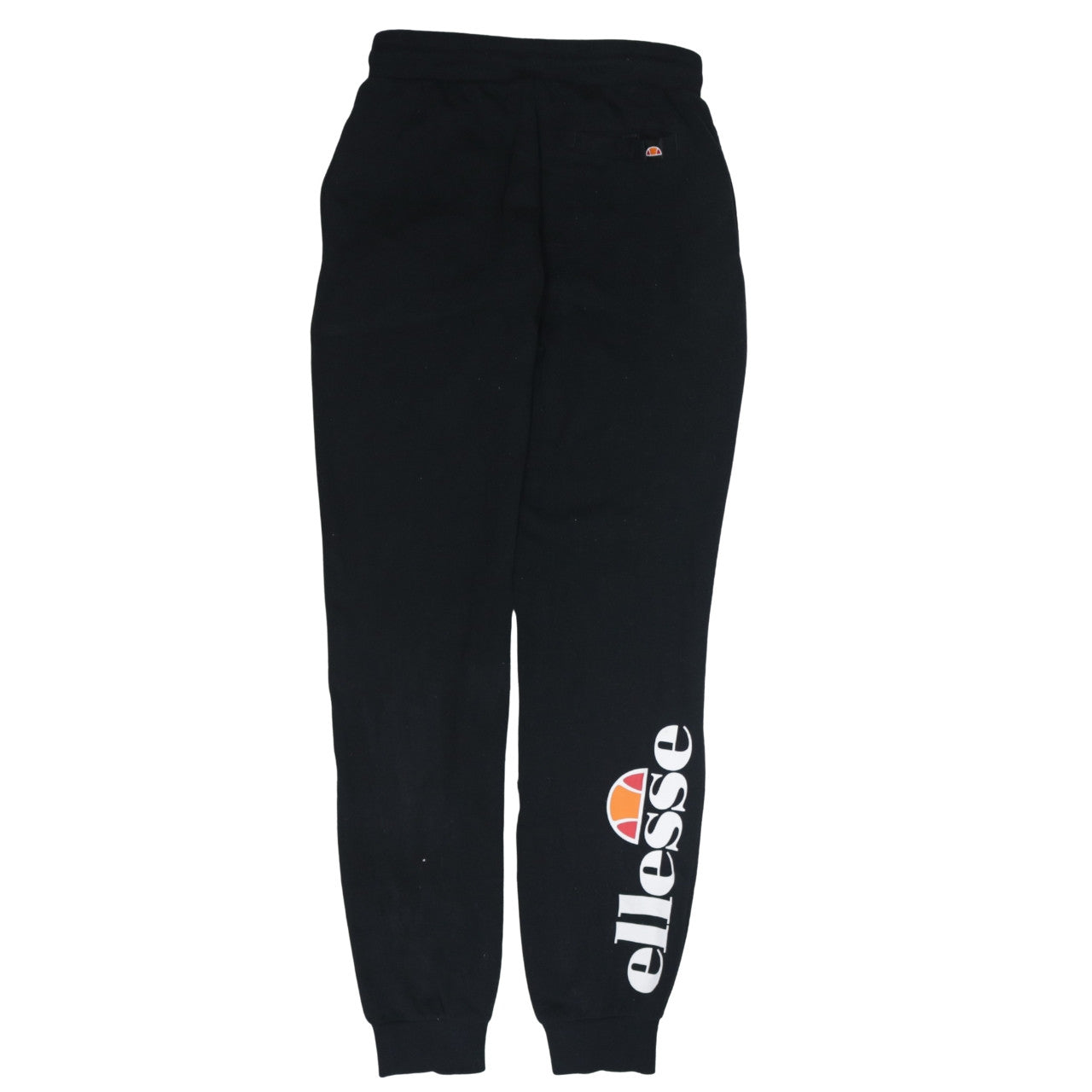 Ellesse Boys Black Jogger Sweatpants 13-14 Years Fleece Casual Trousers