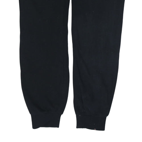 Ellesse Boys Black Jogger Sweatpants 13-14 Years Fleece Casual Trousers