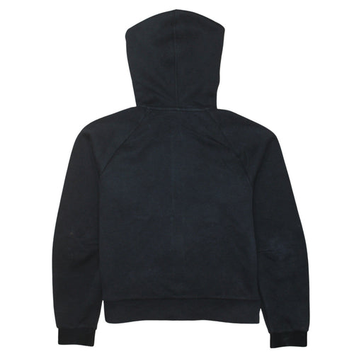 Adidas Womens Black Small Full Zip Hoodie Sweatshirt with Logo