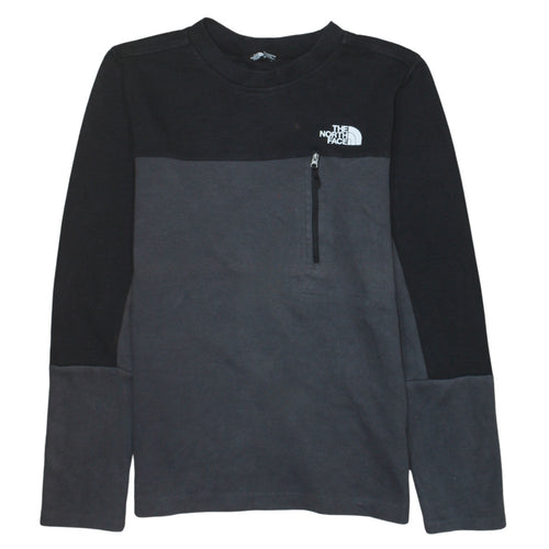 The North Face Men's Black Grey Pullover Sweatshirt Size M Outdoor