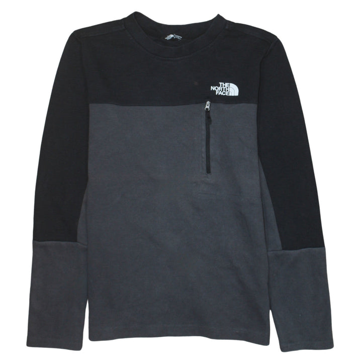 The North Face Men's Black Grey Pullover Sweatshirt Size M Outdoor