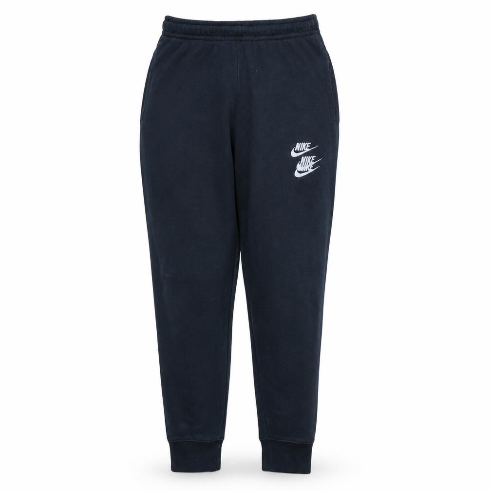 Nike Men's Black Jogger Sweatpants S Regular Fit Fleece Tapered