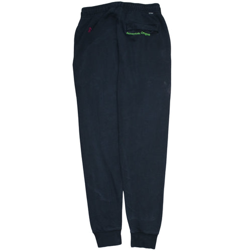Nike Men's Black Jogger Sweatpants S Regular Fit Fleece Tapered
