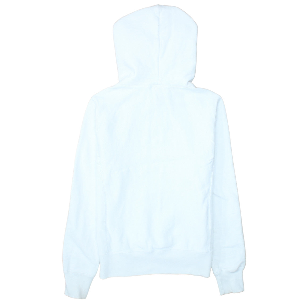 Champion Women White Small Reverse Weave Pullover Hoodie