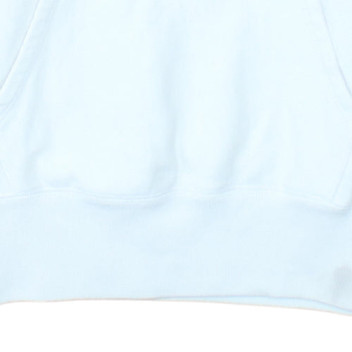 Champion Women White Small Reverse Weave Pullover Hoodie