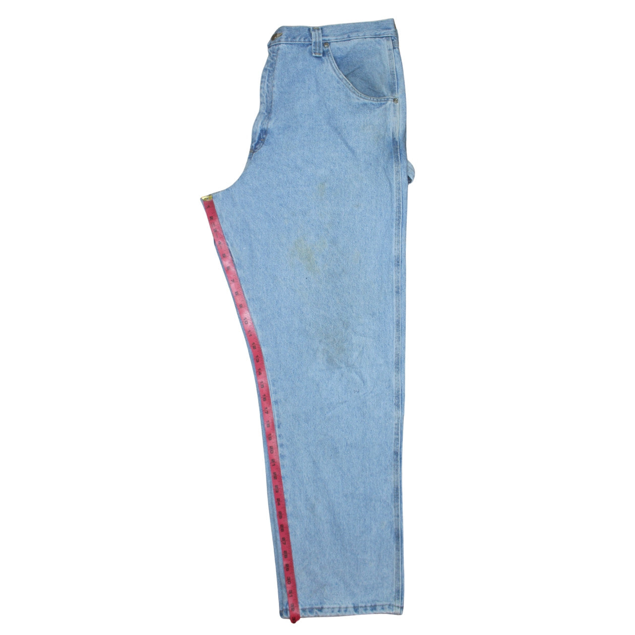 Wrangler RIGGS Workwear Men's Blue Denim Jeans 40x32 Relaxed Fit