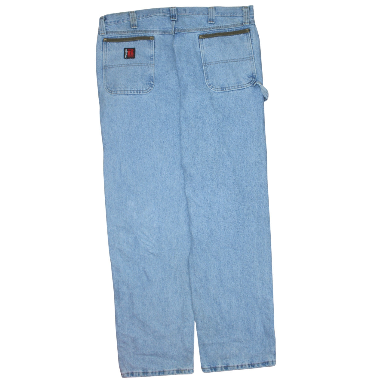 Wrangler RIGGS Workwear Men's Blue Denim Jeans 40x32 Relaxed Fit