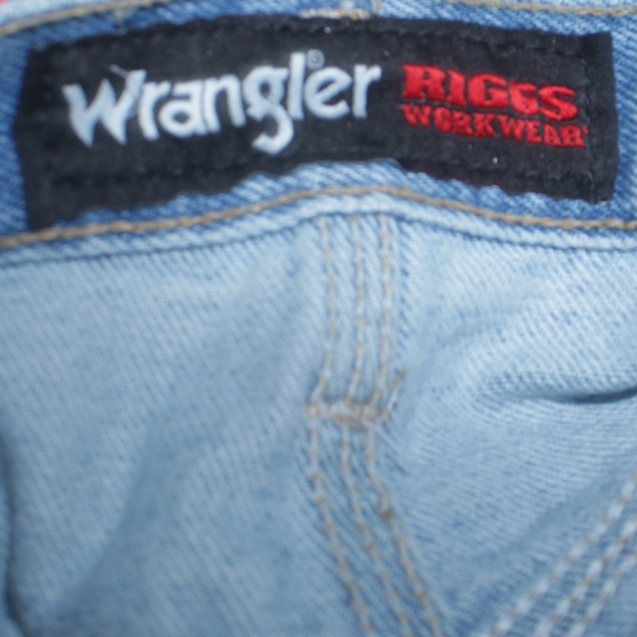 Wrangler RIGGS Workwear Men's Blue Denim Jeans 40x32 Relaxed Fit