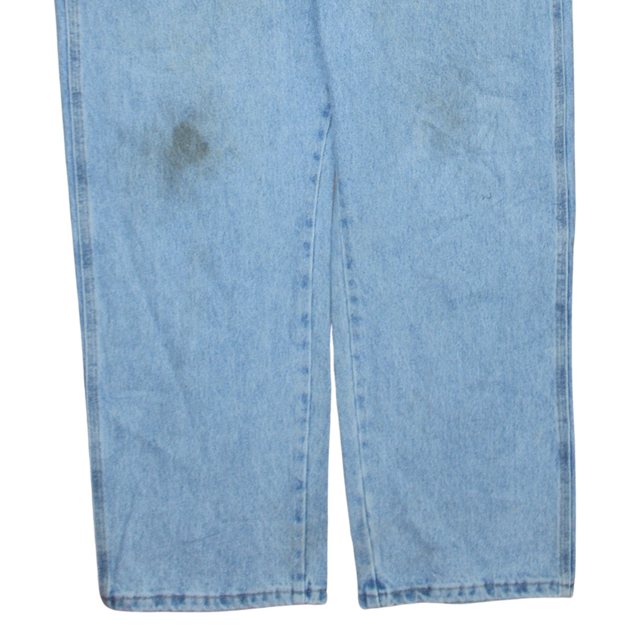 Wrangler RIGGS Workwear Men's Blue Denim Jeans 40x32 Relaxed Fit