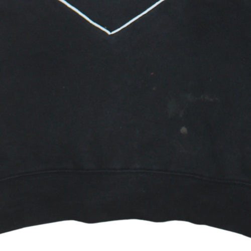 Adidas Women’s Black 1/4 Zip Sweatshirt Small Logo Pullover
