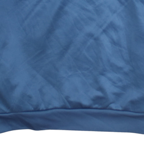 Adidas Men's Blue 1/4 Zip Pullover Sweatshirt Size L