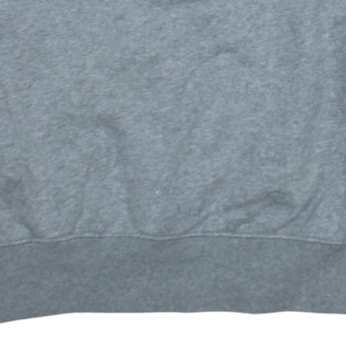 Nike Men's Grey Graphic Logo Crew Neck Sweatshirt Size S