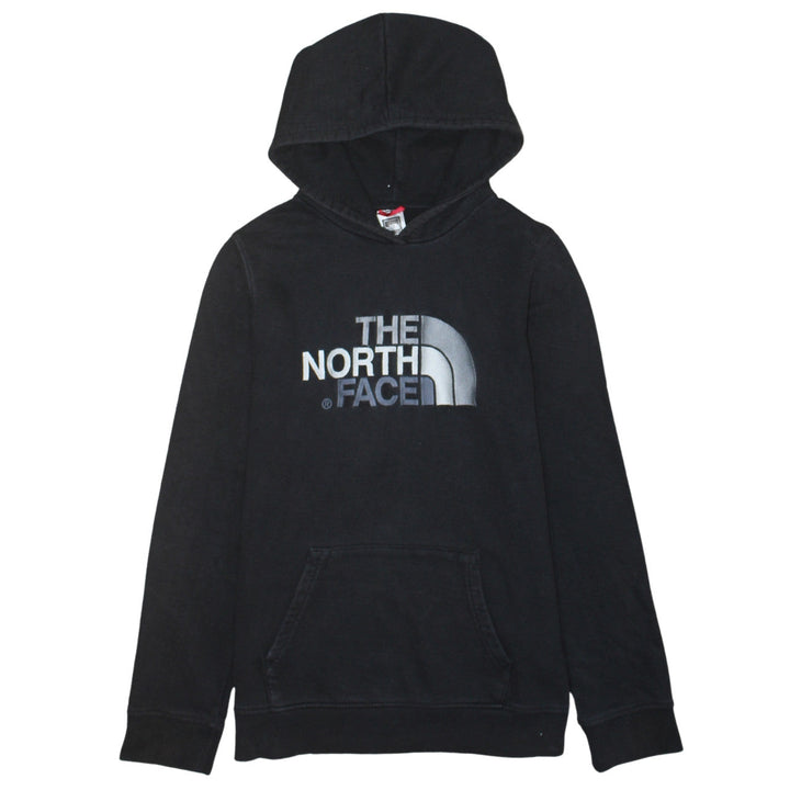 The North Face Boys Black XL Pullover Hoodie 100% Cotton Logo Design