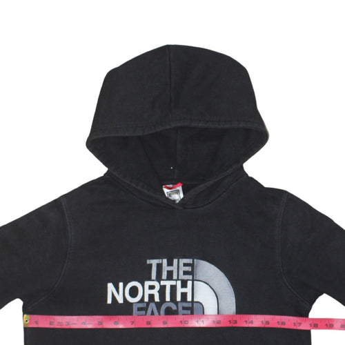 The North Face Boys Black XL Pullover Hoodie 100% Cotton Logo Design