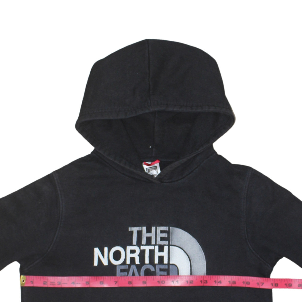 The North Face Boys Black XL Pullover Hoodie 100% Cotton Logo Design