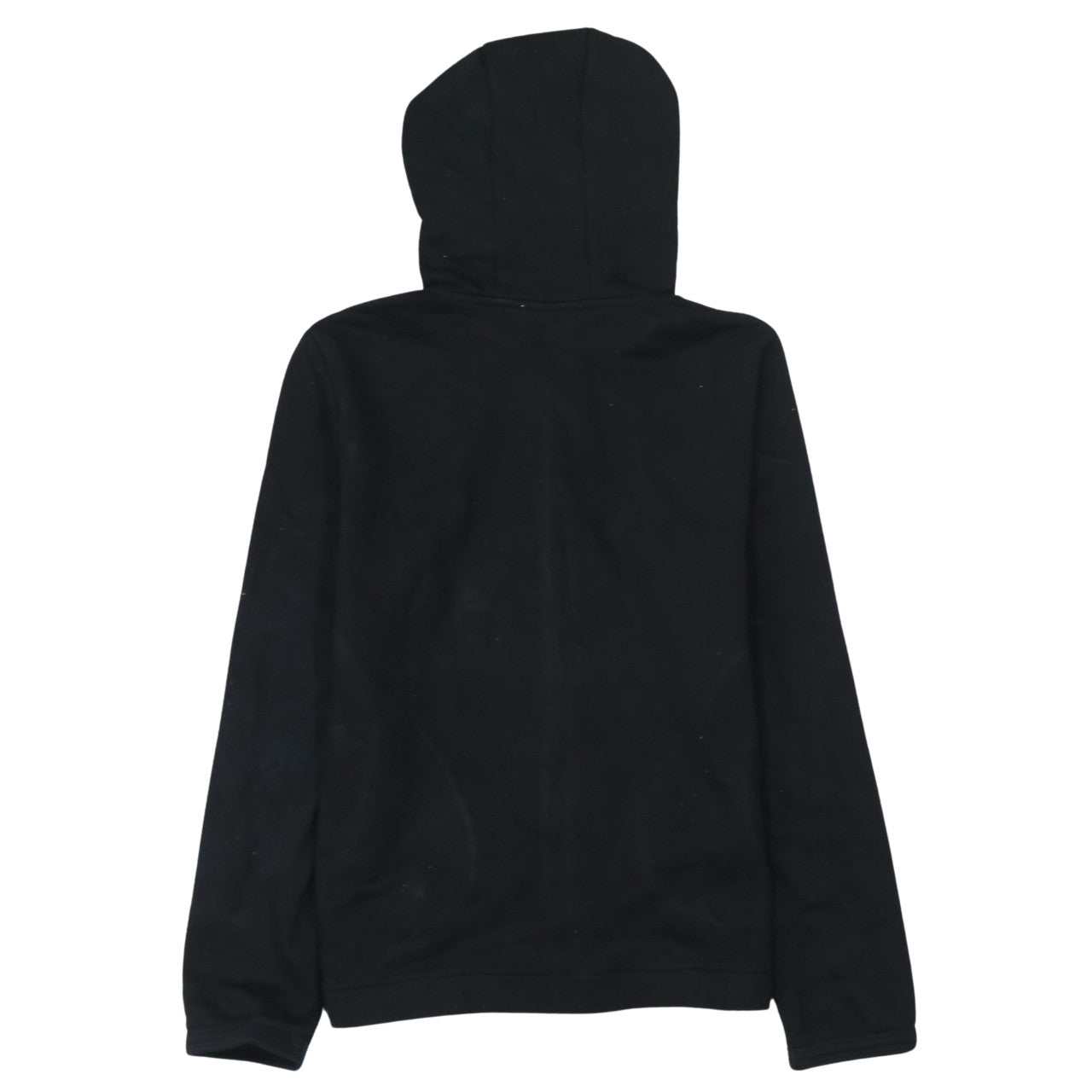 Puma Womens Black Full Zip Hoodie Size UK 10 Cotton Blend