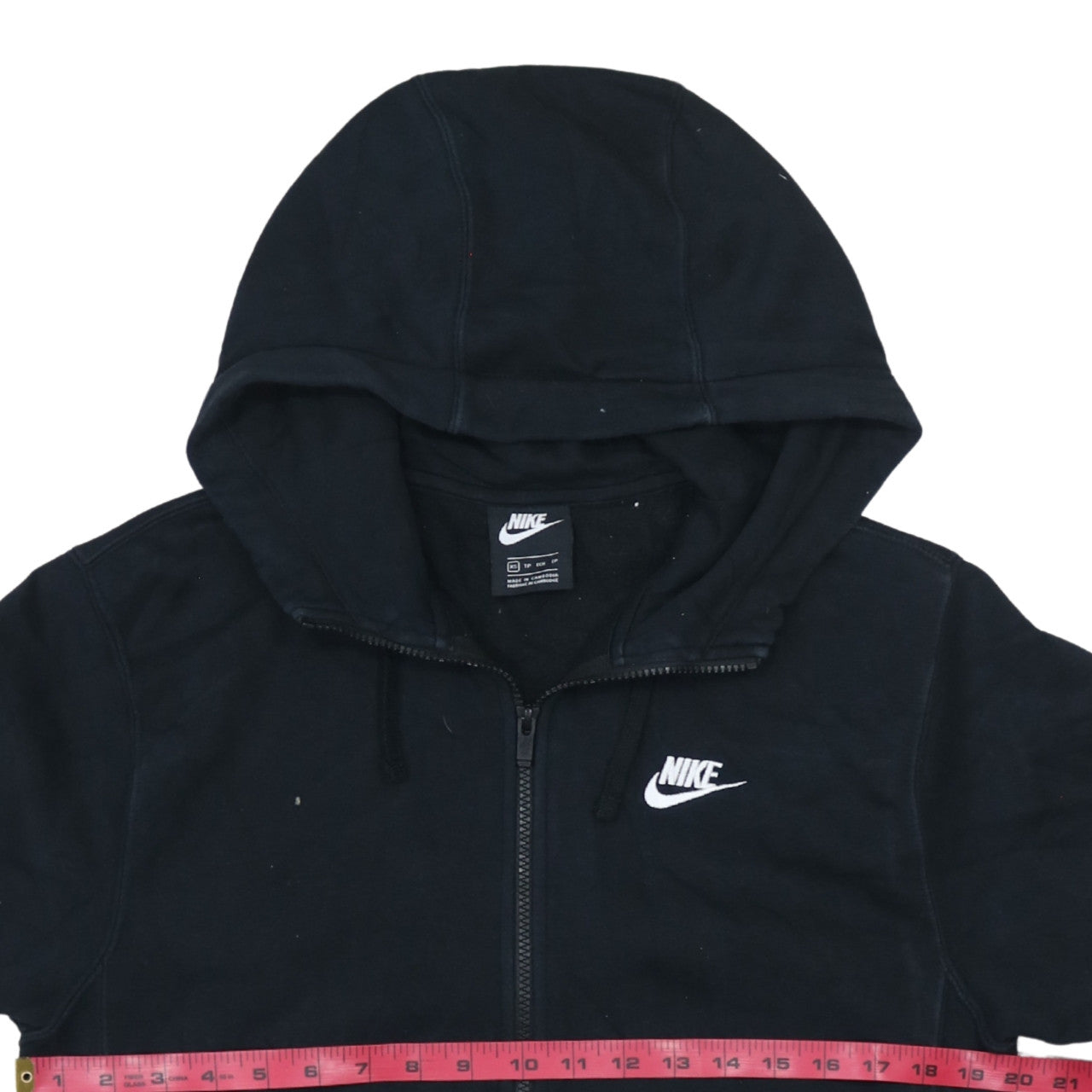 Nike Men's Black XS Full Zip Hoodie Sweatshirt Fleece