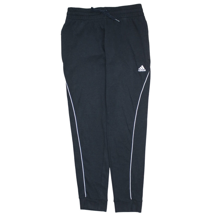 Adidas Men Black Jogger Trousers S Regular Fit Casual Sportswear
