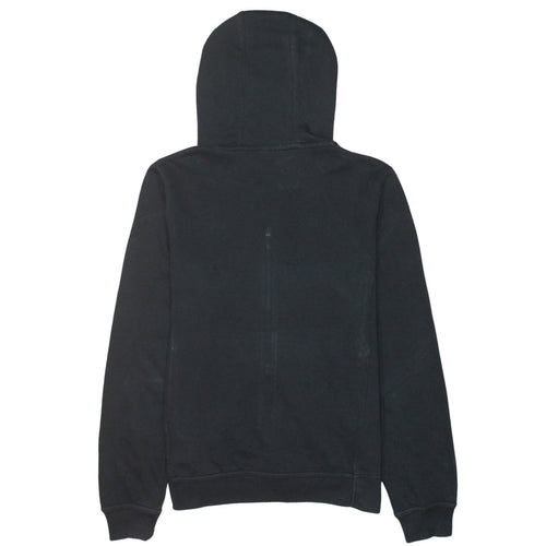 Nike Womens Black Full Zip Hoodie Small Cotton Blend