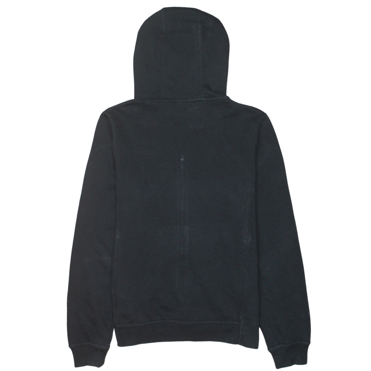 Nike Womens Black Full Zip Hoodie Small Cotton Blend