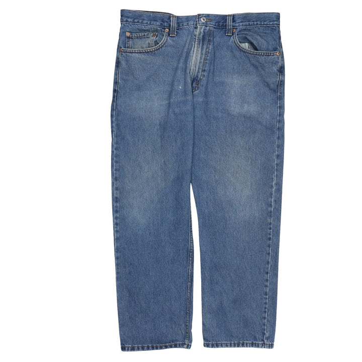 Levi's 505 Regular Fit Blue Denim Jeans Men W38 L29 Straight Leg
