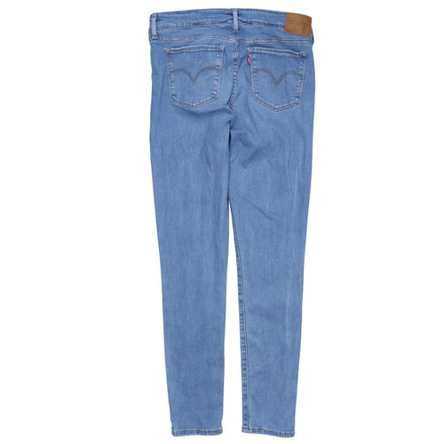 Levi's Women's Blue 711 Skinny Mid Rise Stretch Jeans Size 28