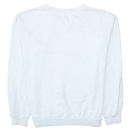 Marks and Spencer Women White Mickey Mouse Disney Sweatshirt Size 10