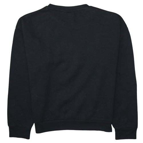 Disney Women's Black Sweatshirt Size S Pluto Mickey Donald Goofy Graphic