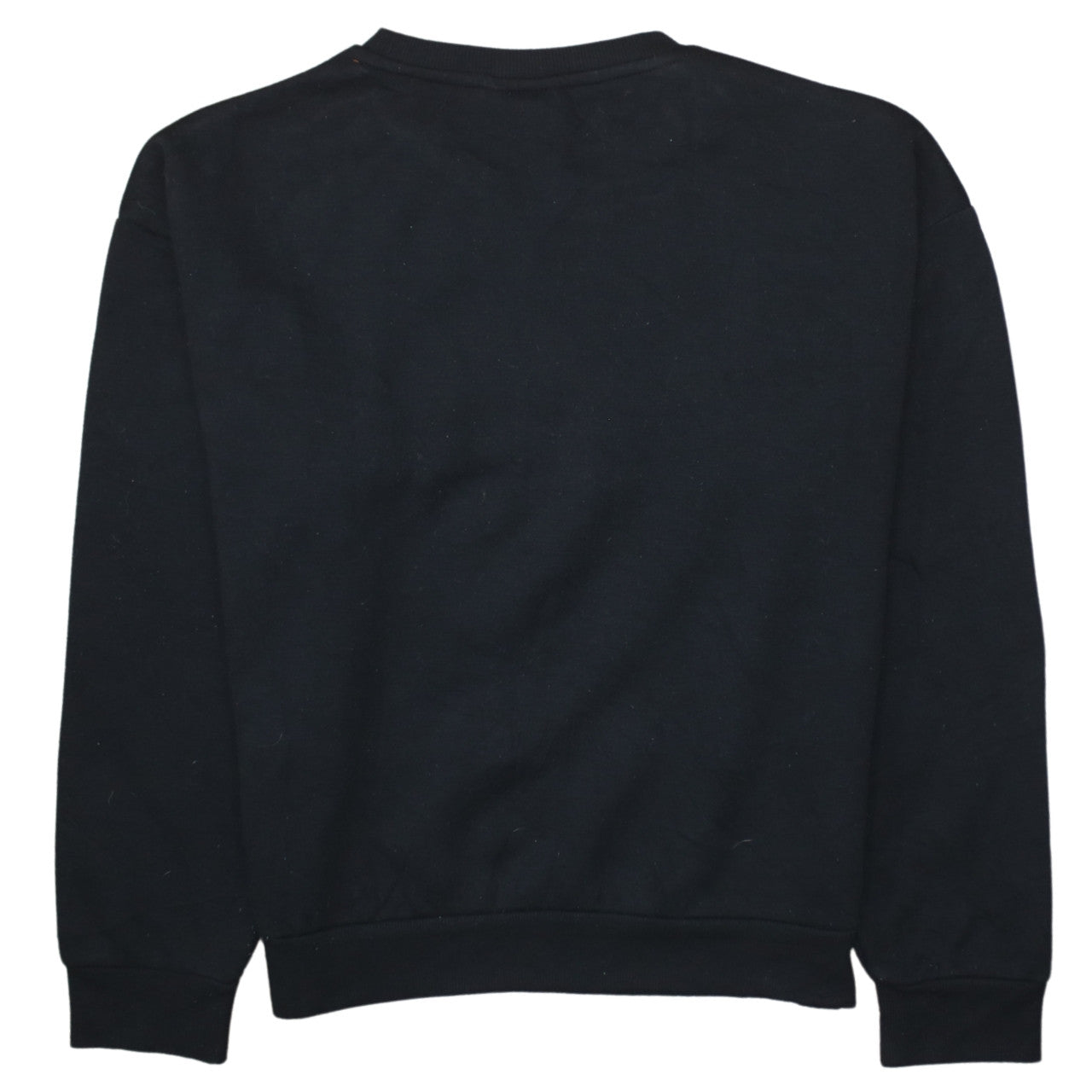 Disney Women's Black Sweatshirt Size S Pluto Mickey Donald Goofy Graphic