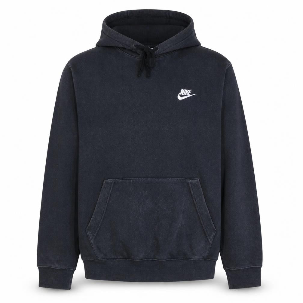 Nike Men's Black Pullover Hoodie M Sports Fleece Sweatshirt