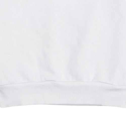 Adidas Boys White Crew Neck Sweatshirt 13-14 Years Camouflage Logo