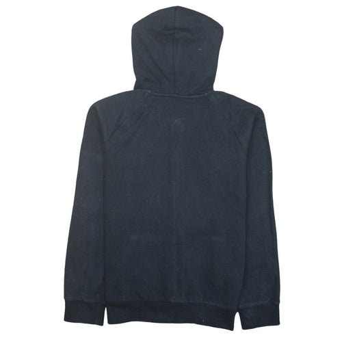 Under Armour Boys Black Full Zip Hoodie Size 13-14 Years Loose Fit