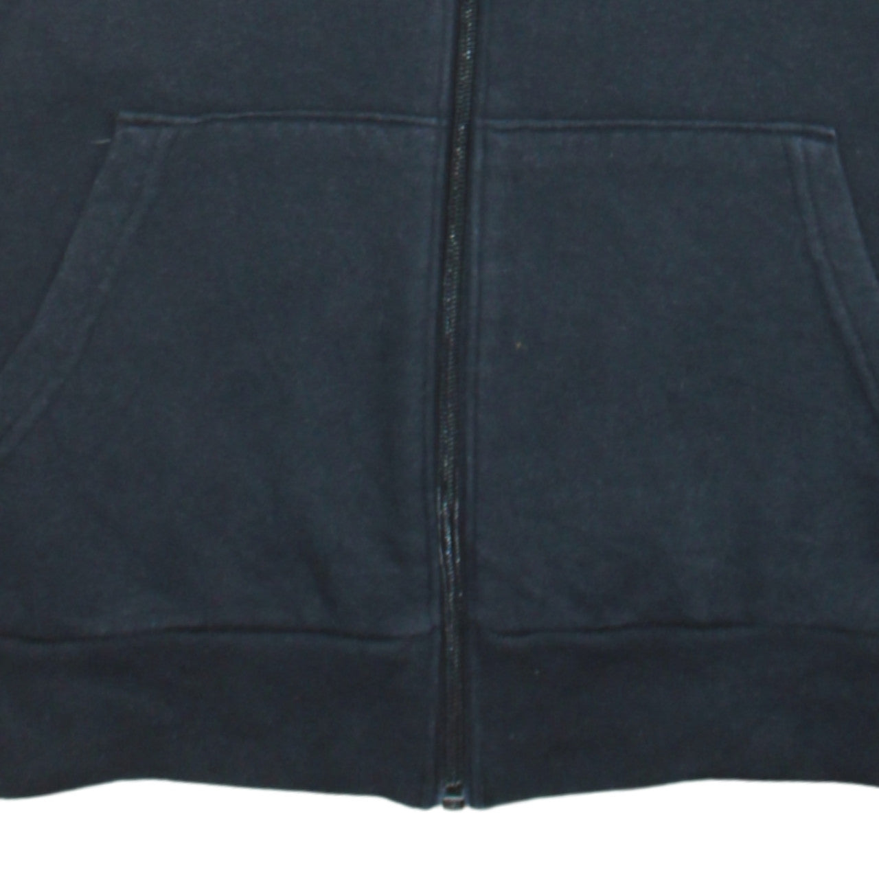 Under Armour Boys Black Full Zip Hoodie Size 13-14 Years Loose Fit
