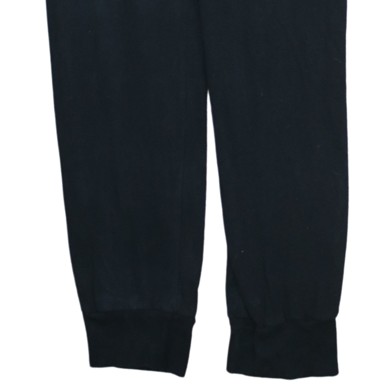 Champion Men Black Cotton Jogger Sweatpants M Tapered Fit