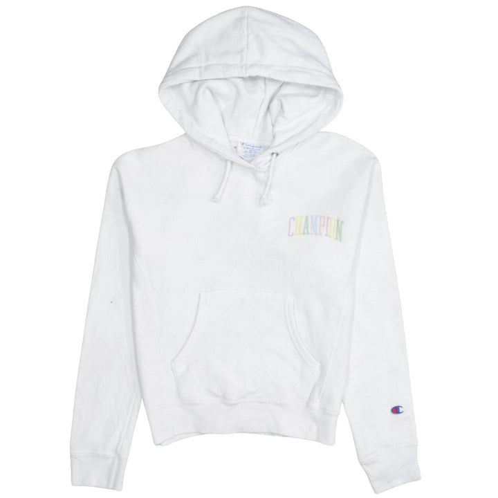 Champion Womens White XS Reverse Weave Pullover Hoodie