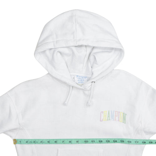 Champion Womens White XS Reverse Weave Pullover Hoodie