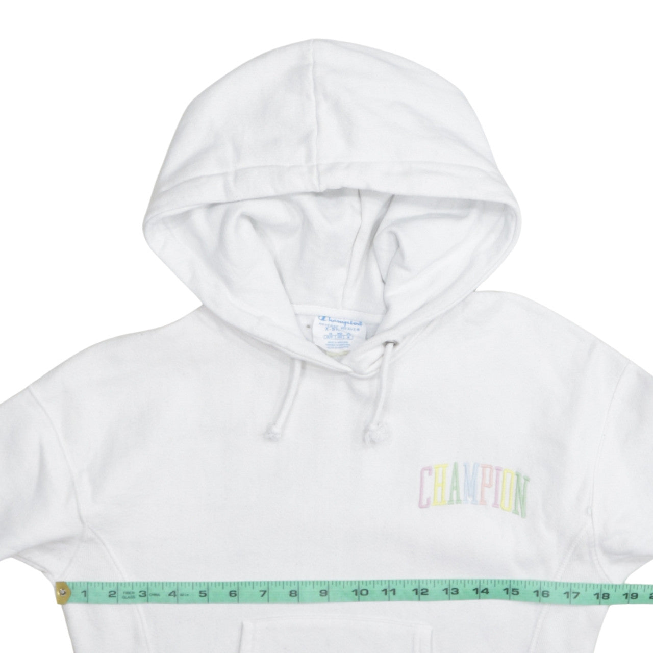 Champion Womens White XS Reverse Weave Pullover Hoodie