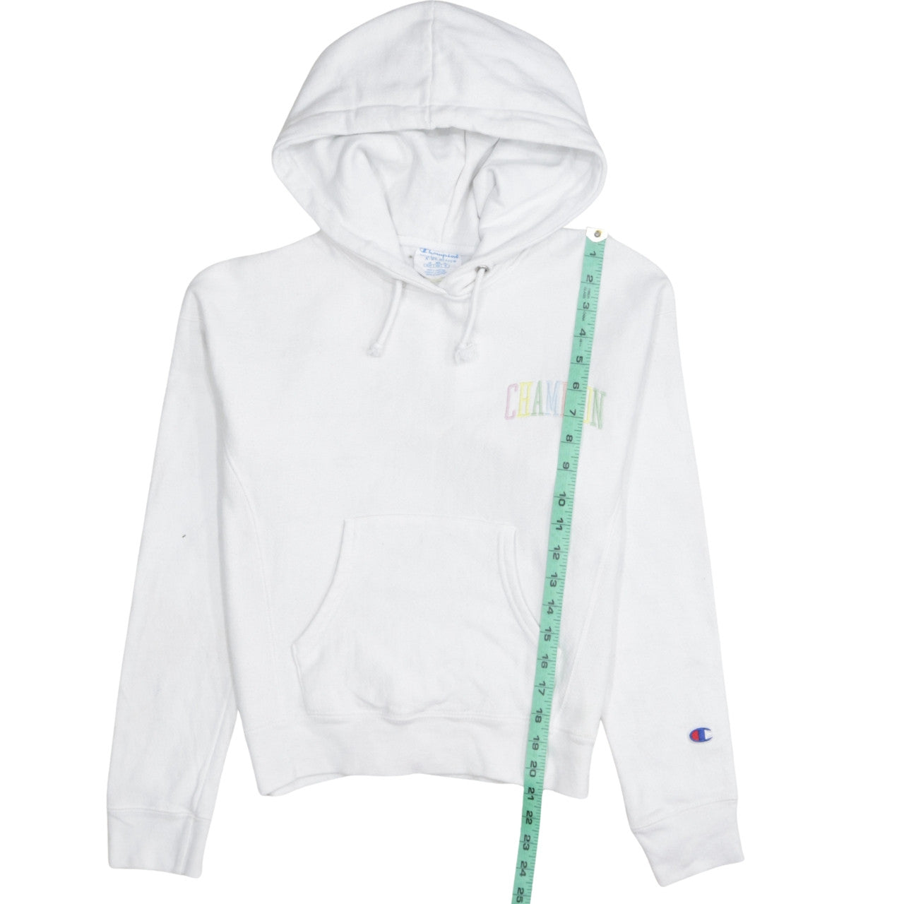 Champion Womens White XS Reverse Weave Pullover Hoodie
