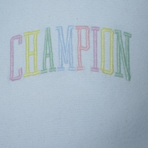 Champion Womens White XS Reverse Weave Pullover Hoodie