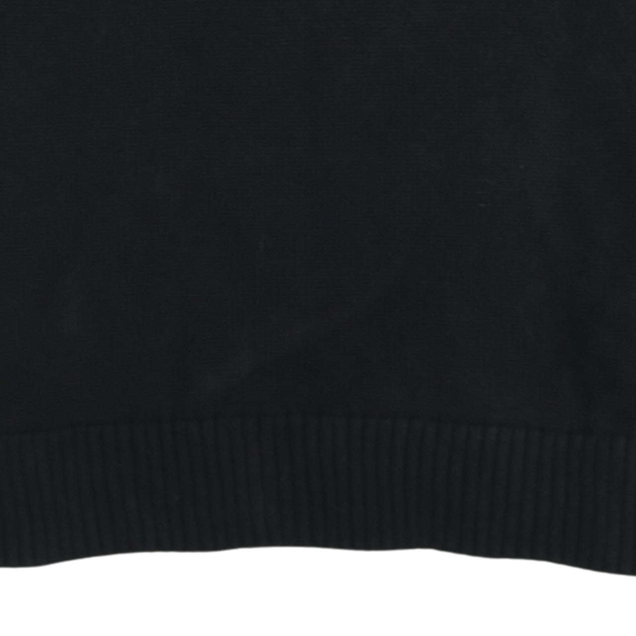Tommy Hilfiger Men's Black Organic Cotton Crew Neck Jumper Size S