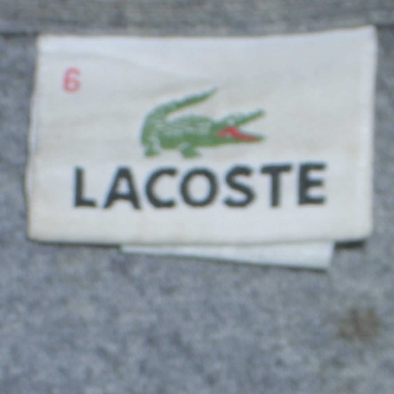 Lacoste Men's Grey Full Zip Fleece Sweatshirt XL