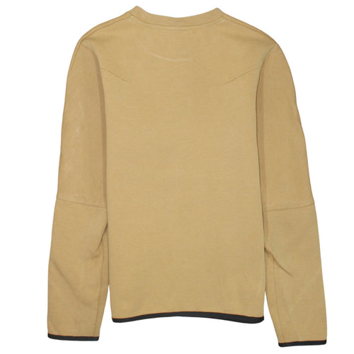 Nike Men’s Beige Crew Neck Pullover Sweatshirt Small