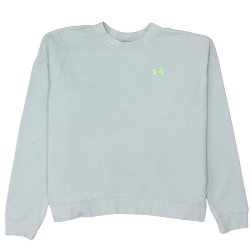 Under Armour Women’s Grey Pullover Sweatshirt Medium Loose Fit