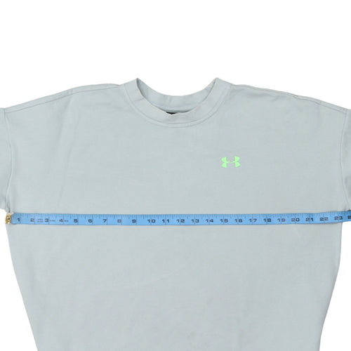 Under Armour Women’s Grey Pullover Sweatshirt Medium Loose Fit