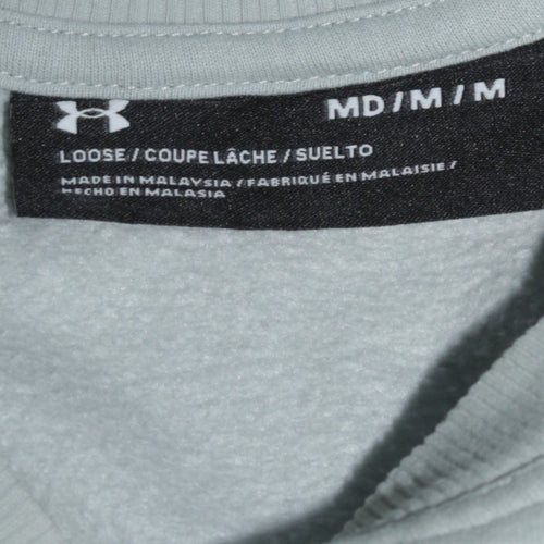 Under Armour Women’s Grey Pullover Sweatshirt Medium Loose Fit