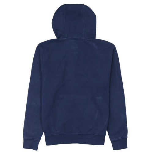 Nike Men's Blue Pullover Hoodie Small Logo Sweatshirt