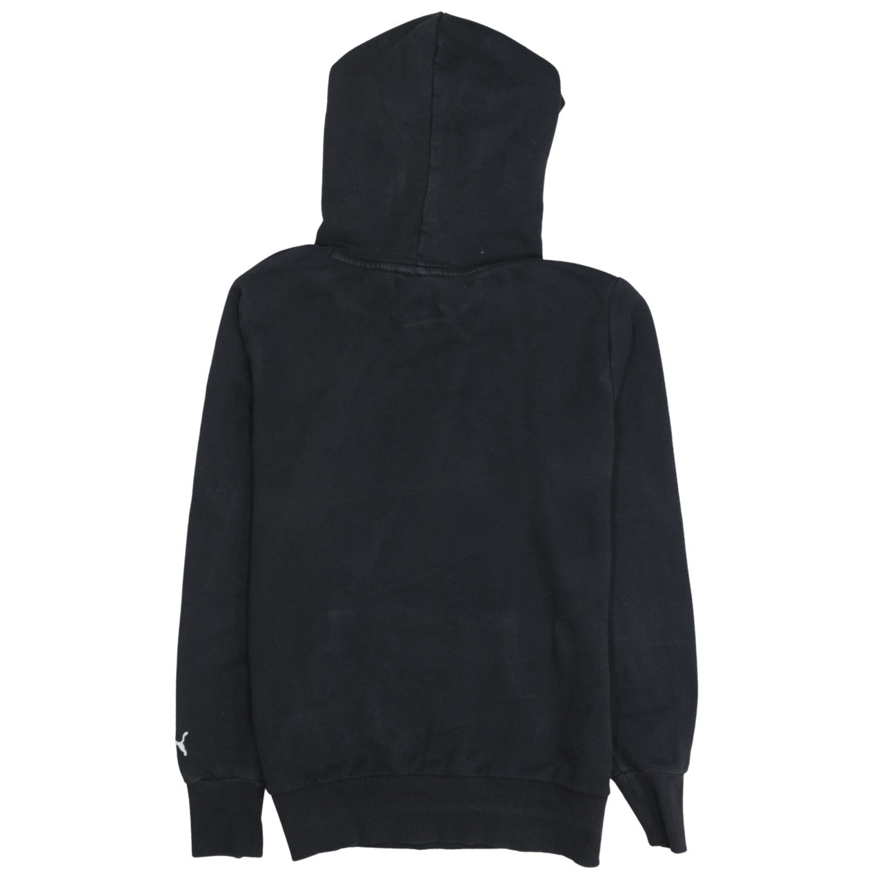 Puma Women's Black Hoodie Size 12 Pullover Hooded Sweatshirt